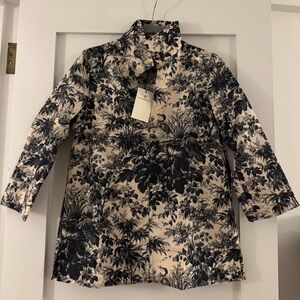 Tuckernuck NWT Small Toile Margot Top